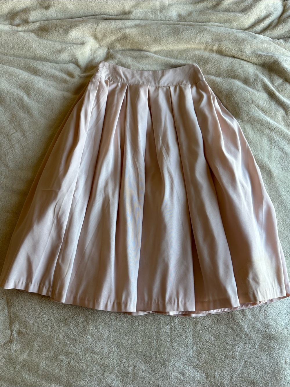 Forever 21 Blush Pink Circle Skirt